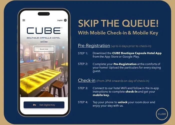 Cube Boutique Capsule Hotel At Chinatown